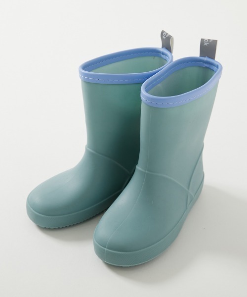 devirock（デビロック）の「下駄箱に入る 軽量レインブーツ（レインシューズ・キッズ・ブルー系1/ラベンダー/サックスブルー系・15.0cm/16.0cm/17.0cm/18.0cm/19.0cm/20.0cm/21.0cm/22.0cm）」の2枚目の写真