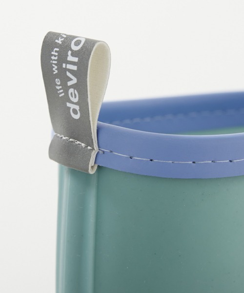 devirock（デビロック）の「下駄箱に入る 軽量レインブーツ（レインシューズ・キッズ・ブルー系1/ラベンダー/サックスブルー系・15.0cm/16.0cm/17.0cm/18.0cm/19.0cm/20.0cm/21.0cm/22.0cm）」の8枚目の写真