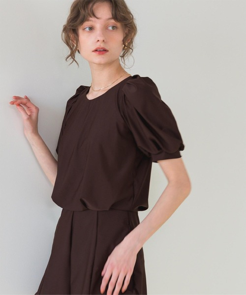 バックオープンパフスリーブオールインワン/水着（水着）｜SEA DRESS