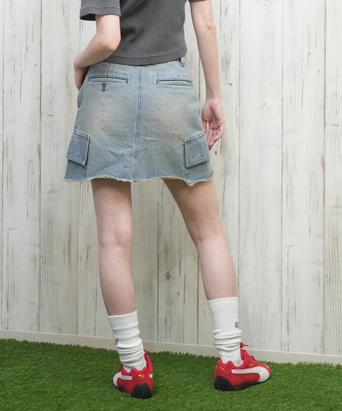 Dickies/ディッキーズ デニムミニスカート 81120300（デニムスカート