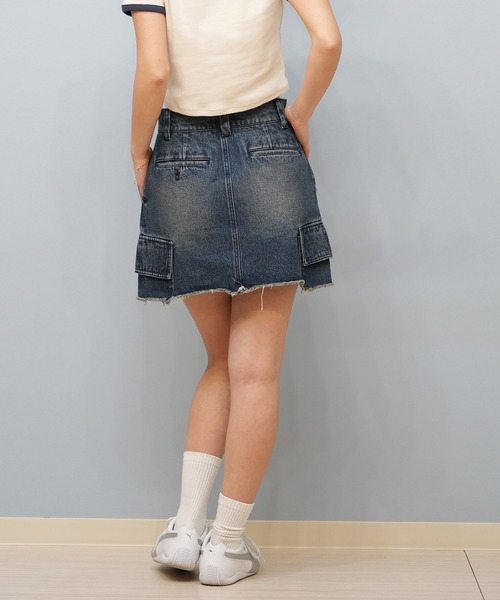 Dickies/ディッキーズ デニムミニスカート 81120300（デニムスカート