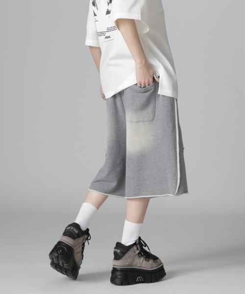 DANKE SCHON(ダンケシェーン)の「【WEB&DEPOT限定】DankeSchon/ダンケシェーン/DAMEGE SWT SHORTS(その他パンツ・レディース・グレー/ブラック・S/L/M)」の22枚目の写真