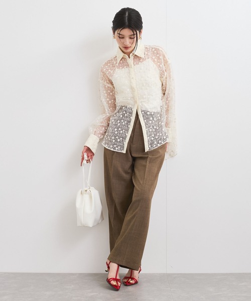 Juze(ジュゼ)の「ナロークロスメタルヒールサンダル(サンダル・レディース・レッド/ブラック・M/S/L)」の19枚目の写真