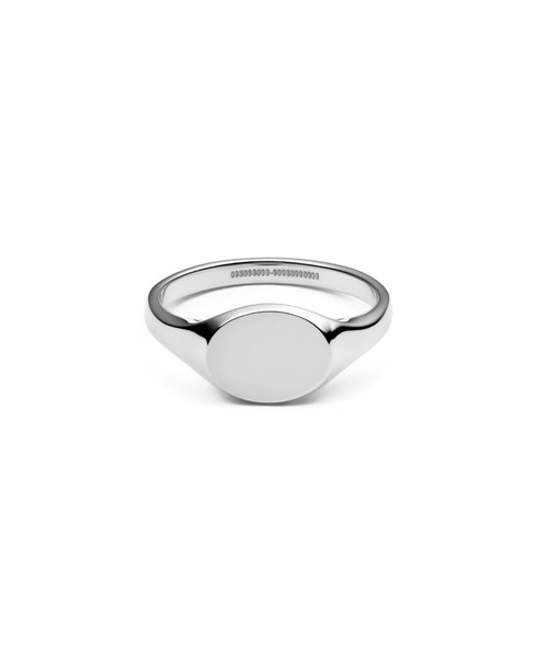 Classic Mini Signet Ring シルバー