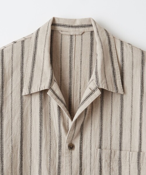 stevenalan オープンカラーシャツ STEVEN ALAN シャツ 「Steven Alan」 CL クレープ オープン