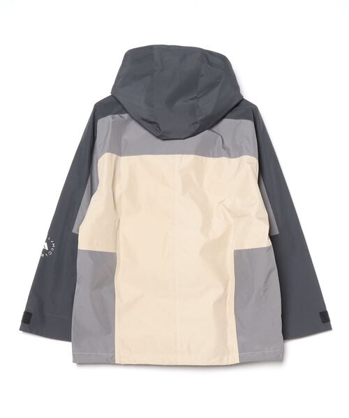 adidas by Stella McCartney(アディダスバイステラマッカートニー)の「adidas by Stella McCartney TrueNature バックパック ジャケット / アディダス adidas(マウンテンパーカー・レディース・グレー×ホワイト・XX-LARGE/LARGE/MEDIUM/SMALL/X-LARGE)」の14枚目の写真