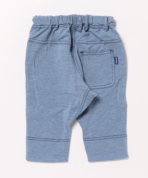 KP BOY（ケーピーボーイ）の「ストレッチデニムニット７分丈パンツ(80-90)（その他パンツ・キッズ・ネイビー/ブルー・80ｃｍ/90cm）」の3枚目の写真