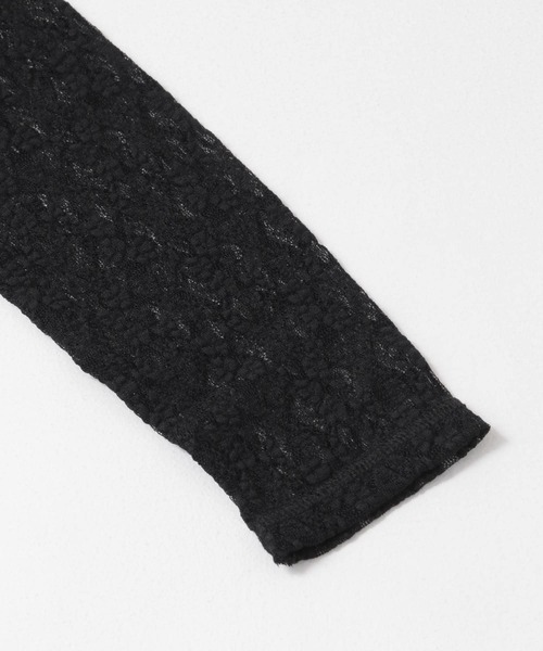 ITEMS URBANRESEARCH（アイテムズ アーバンリサーチ）の「ロングスリーブレーストップス（Tシャツ/カットソー・レディース・ホワイト/ブラック・FREE）」の11枚目の写真