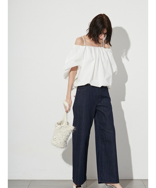 styling/（スタイリング）の「オフショルダーパフブラウス（シャツ 