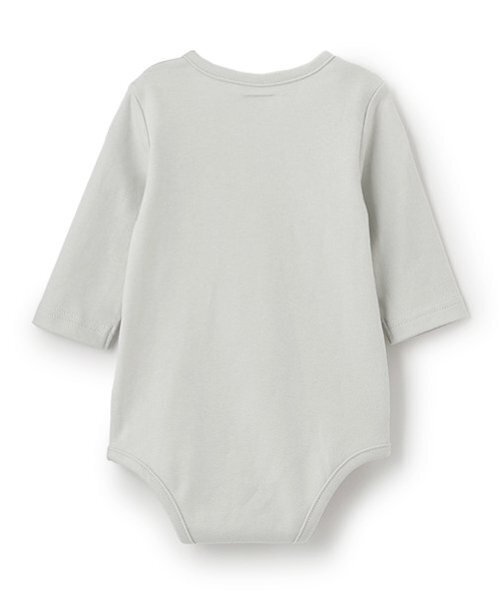 petit main(プティマイン)の「【GOODPRICE】長袖ロンパース(ロンパース・キッズ・ライトグリーン/アイボリー/ブラック/ベージュ/ライトピンク/オフホワイト・80cm/70cm)」の9枚目の写真