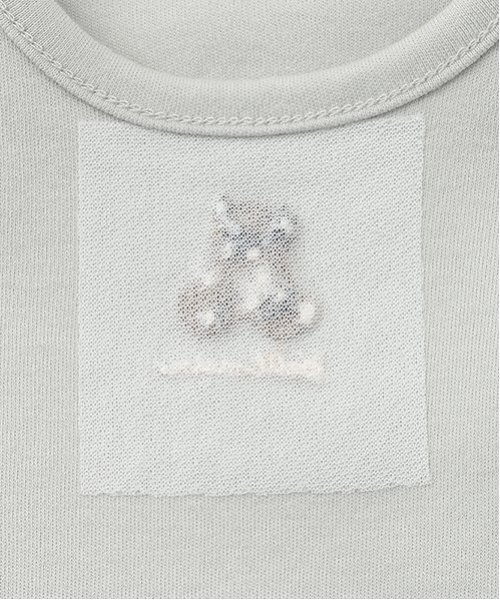 petit main(プティマイン)の「【GOODPRICE】長袖ロンパース(ロンパース・キッズ・ライトグリーン/アイボリー/ブラック/ベージュ/ライトピンク/オフホワイト・80cm/70cm)」の13枚目の写真