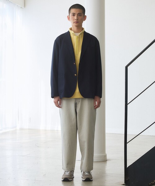 J.PRESS YORK STREET(ジェイプレスヨークストリート)の「【UNISEX】ネイビーブレザー / シングル / 金釦(テーラードジャケット・メンズ・ネイビー系・SMALL/LARGE)」の2枚目の写真