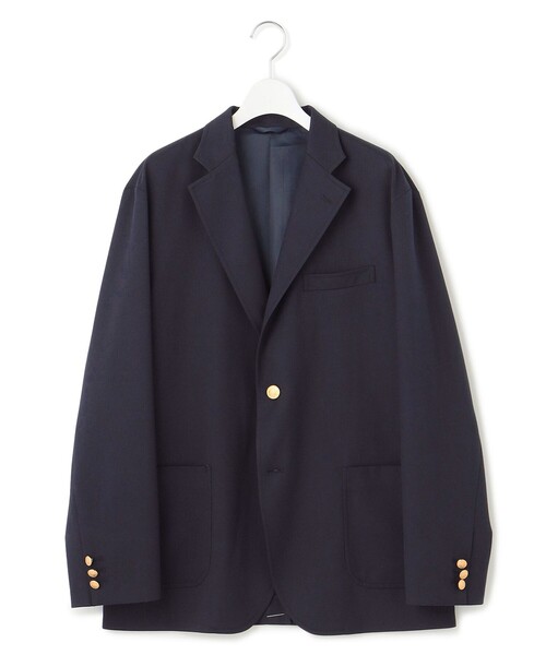J.PRESS YORK STREET(ジェイプレスヨークストリート)の「【UNISEX】ネイビーブレザー / シングル / 金釦(テーラードジャケット・メンズ・ネイビー系・SMALL/LARGE)」の5枚目の写真