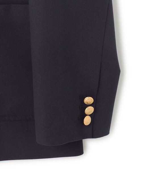 J.PRESS YORK STREET(ジェイプレスヨークストリート)の「【UNISEX】ネイビーブレザー / シングル / 金釦(テーラードジャケット・メンズ・ネイビー系・SMALL/LARGE)」の8枚目の写真