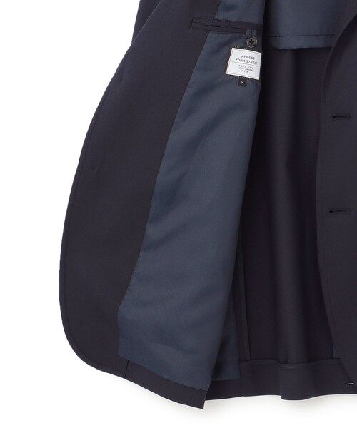 J.PRESS YORK STREET(ジェイプレスヨークストリート)の「【UNISEX】ネイビーブレザー / シングル / 金釦(テーラードジャケット・メンズ・ネイビー系・SMALL/LARGE)」の14枚目の写真
