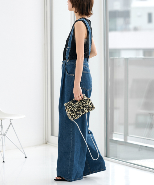 JOURNAL STANDARD relume(ジャーナルスタンダード レリューム)の「《追加》サスペンダーデニム(デニムパンツ・レディース・ブルー系その他・38/36)」の5枚目の写真
