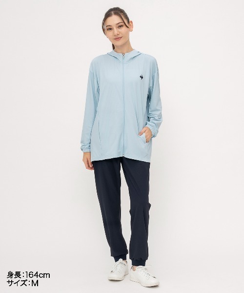 le coq sportif(ルコックスポルティフ)の「接触冷感ジョガーパンツ(その他パンツ・レディース・ブラック/ネイビー・S/M/L/XL)」の18枚目の写真