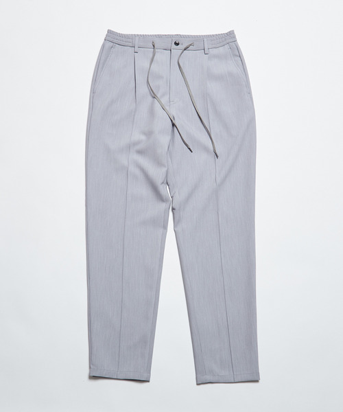 MEN'S MELROSE(メンズメルローズ)の「TRダブルクロスクリースステッチテーパードパンツ(スラックス・メンズ・ブラック/カーキ/ライトグレー・2/3/4)」の11枚目の写真