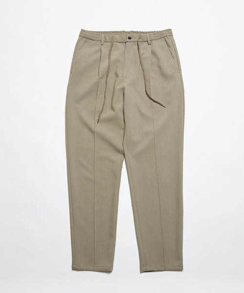 MEN'S MELROSE(メンズメルローズ)の「TRダブルクロスクリースステッチテーパードパンツ(スラックス・メンズ・ブラック/カーキ/ライトグレー・2/3/4)」の13枚目の写真