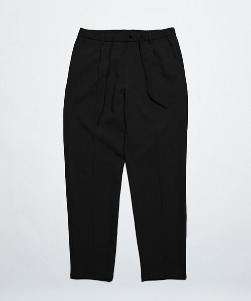 MEN'S MELROSE(メンズメルローズ)の「TRダブルクロスクリースステッチテーパードパンツ(スラックス・メンズ・ブラック/カーキ/ライトグレー・2/3/4)」の15枚目の写真