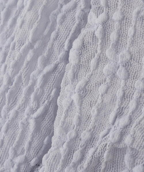 FREE'S MART（フリーズマート）の「◆シアーレースドロストカーディガン（カーディガン/ボレロ・レディース・ブルー/ブラック/ホワイト/ピンク・FREE）」の5枚目の写真