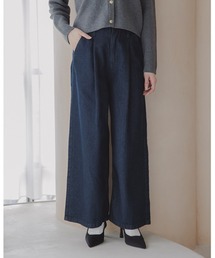 Arpege story Original 　カーブデニムパンツ　1（S） Arpege story Original カーブデニムパンツ 1（S） カーブデニム