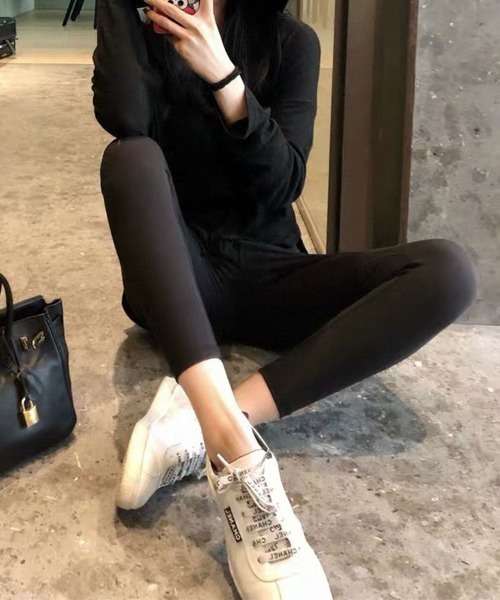 SallyLunn(サリーラン)の「ハイウエストストレッチスキニーパンツ(その他パンツ・レディース・ブラック・X-LARGE/LARGE/MEDIUM)」の5枚目の写真