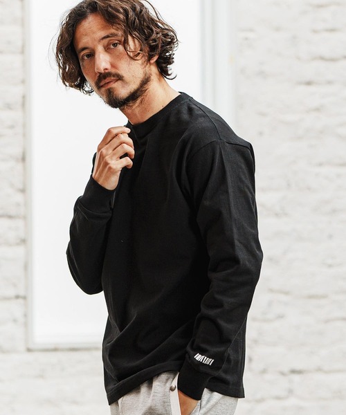 felkod(フィルコッド)の「mlt5090- Dry touch Relax Silhouette Long Sleeve Cut sew カットソー(Tシャツ/カットソー・メンズ・グリーン/ホワイト/ブラック・XL/L/M/S)」の3枚目の写真