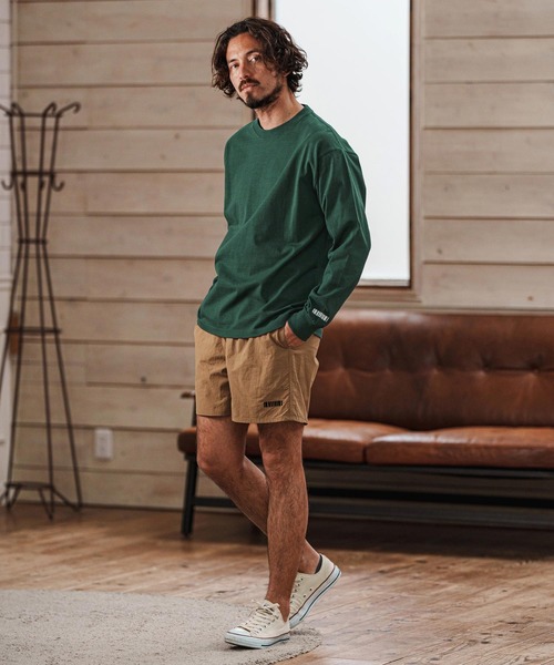 felkod(フィルコッド)の「mlt5090- Dry touch Relax Silhouette Long Sleeve Cut sew カットソー(Tシャツ/カットソー・メンズ・グリーン/ホワイト/ブラック・XL/L/M/S)」の13枚目の写真