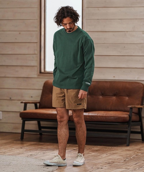 felkod(フィルコッド)の「mlt5090- Dry touch Relax Silhouette Long Sleeve Cut sew カットソー(Tシャツ/カットソー・メンズ・グリーン/ホワイト/ブラック・XL/L/M/S)」の14枚目の写真