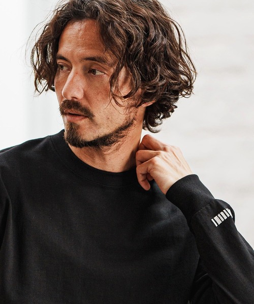 felkod(フィルコッド)の「mlt5090- Dry touch Relax Silhouette Long Sleeve Cut sew カットソー(Tシャツ/カットソー・メンズ・グリーン/ホワイト/ブラック・XL/L/M/S)」の17枚目の写真