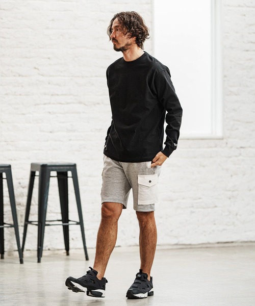 felkod(フィルコッド)の「mlt5090- Dry touch Relax Silhouette Long Sleeve Cut sew カットソー(Tシャツ/カットソー・メンズ・グリーン/ホワイト/ブラック・XL/L/M/S)」の20枚目の写真