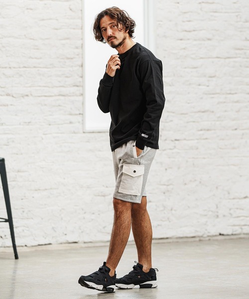 felkod(フィルコッド)の「mlt5090- Dry touch Relax Silhouette Long Sleeve Cut sew カットソー(Tシャツ/カットソー・メンズ・グリーン/ホワイト/ブラック・XL/L/M/S)」の21枚目の写真