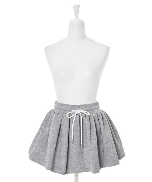 Narcissus（ナルシス）の「ボンディングミニスカート（スカート・レディース・ブラック/グレー・FREE）」の12枚目の写真