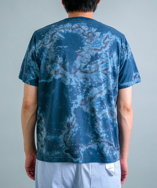 OMNIGOD（オムニゴッド）の「[OMNIGOD mens / オムニゴッド] 30/1天竺 ショートスリーブTシャツ (Indigo)（Tシャツ/カットソー・メンズ・ホワイト系その他/ブルー系その他・2/3/4）」の12枚目の写真