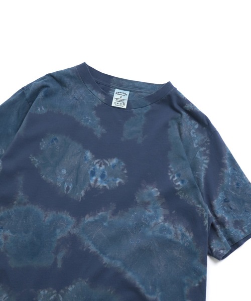 OMNIGOD（オムニゴッド）の「[OMNIGOD mens / オムニゴッド] 30/1天竺 ショートスリーブTシャツ (Indigo)（Tシャツ/カットソー・メンズ・ホワイト系その他/ブルー系その他・2/3/4）」の15枚目の写真