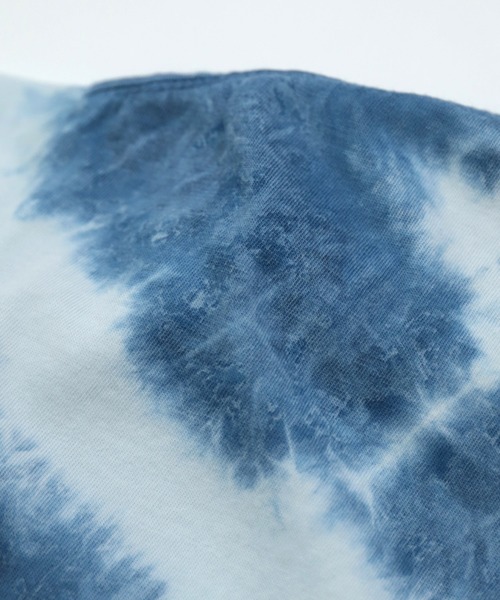 OMNIGOD（オムニゴッド）の「[OMNIGOD mens / オムニゴッド] 30/1天竺 ショートスリーブTシャツ (Indigo)（Tシャツ/カットソー・メンズ・ホワイト系その他/ブルー系その他・2/3/4）」の6枚目の写真