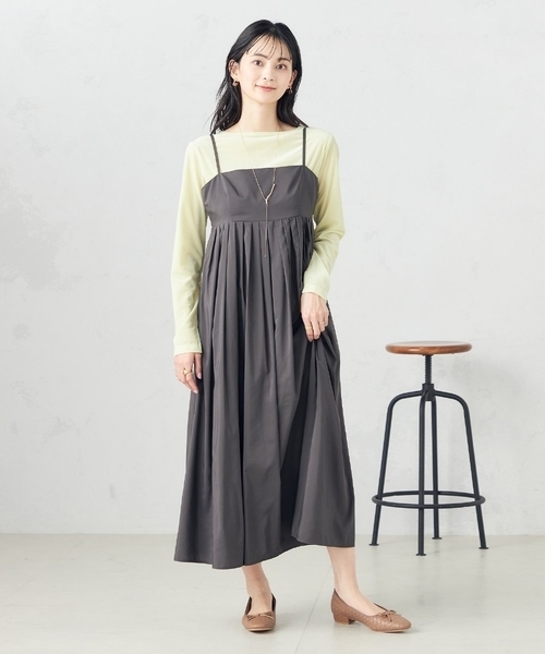 a.v.v(アーヴェヴェ)の「シアーベロアトップス(Tシャツ/カットソー・レディース・クリーム/アイボリー・36/38/40)」の13枚目の写真