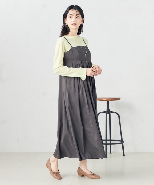 a.v.v(アーヴェヴェ)の「シアーベロアトップス(Tシャツ/カットソー・レディース・クリーム/アイボリー・36/38/40)」の14枚目の写真