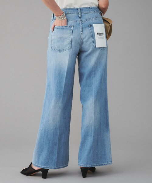 UNTITLED(アンタイトル)の「◆【 Healthy DENIM 】別注Turnipルーズフレアデニム(その他パンツ・レディース・サックスブルー・00/01/02/03)」の3枚目の写真