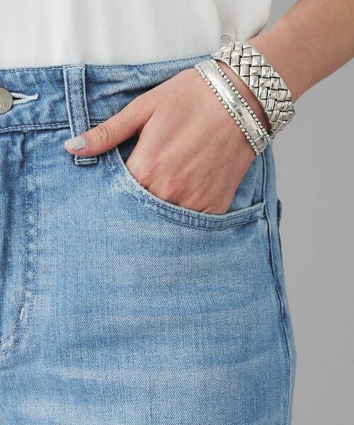 UNTITLED(アンタイトル)の「◆【 Healthy DENIM 】別注Turnipルーズフレアデニム(その他パンツ・レディース・サックスブルー・00/01/02/03)」の13枚目の写真