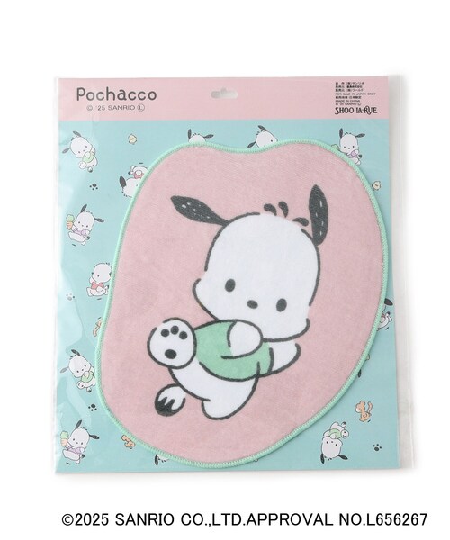 SHOO・LA・RUE（シューラルー）の「【ポチャッコ】タオルハンカチ（ハンカチ/ハンドタオル・レディース・アイボリー/ベビーピンク・00）」の6枚目の写真