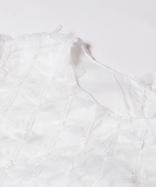 coca(coca)(コカ)の「リボンチュールブラウス(シャツ/ブラウス・レディース・ホワイト/ブラック・S/L/M)」の10枚目の写真