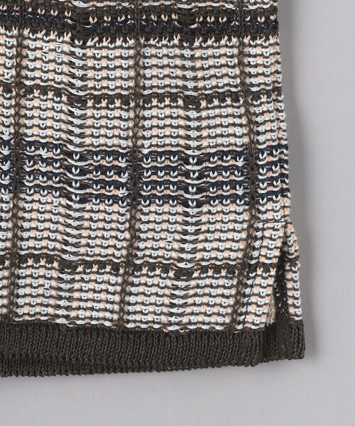 Coohem（コーヘン）の「【別注】＜COOHEM＞ チェック ニットシャツ（シャツ/ブラウス・メンズ・ブラウン・M/L）」の10枚目の写真