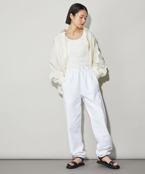 CITEN（シテン）の「＜CITEN＞ソデギャザーシャツ（シャツ/ブラウス・レディース・ライトブルー/オフホワイト/ワイン・FREE）」の16枚目の写真