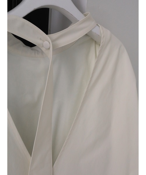 Katrin TOKYO（カトリーントーキョー）の「back open volume onepiece（ワンピース・レディース・グリーン/ホワイト/ブラック・FREE/XS）」の15枚目の写真