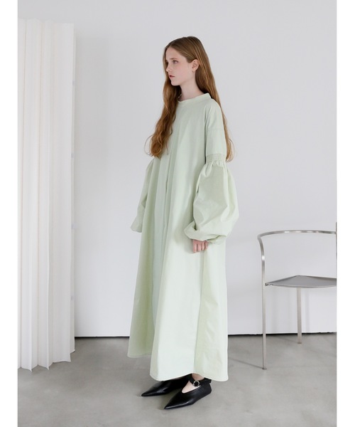 Katrin TOKYO（カトリーントーキョー）の「back open volume onepiece（ワンピース・レディース・グリーン/ホワイト/ブラック・FREE/XS）」の22枚目の写真