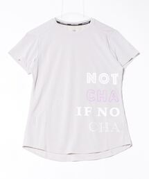 ティゴラ TIGORA ランニング レディース半袖Tシャツ サイドロゴグラフィック