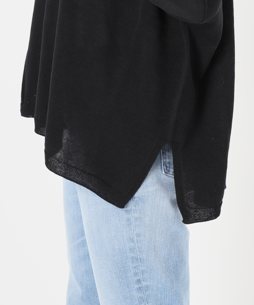 spick&span ギマコットンオーバーサイズカーディガン Spick & Span｜手洗い可 / ギマコットンオーバーサイズ