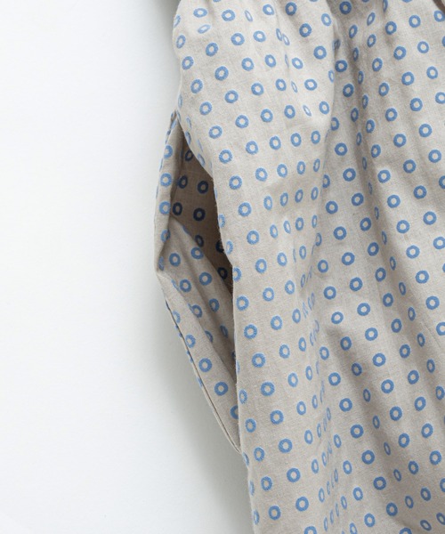 LA MARINE FRANCAISE（マリン フランセーズ）の「オリジナルroundプリントスカート（スカート・レディース・ブラック/ベージュ・0/1）」の9枚目の写真